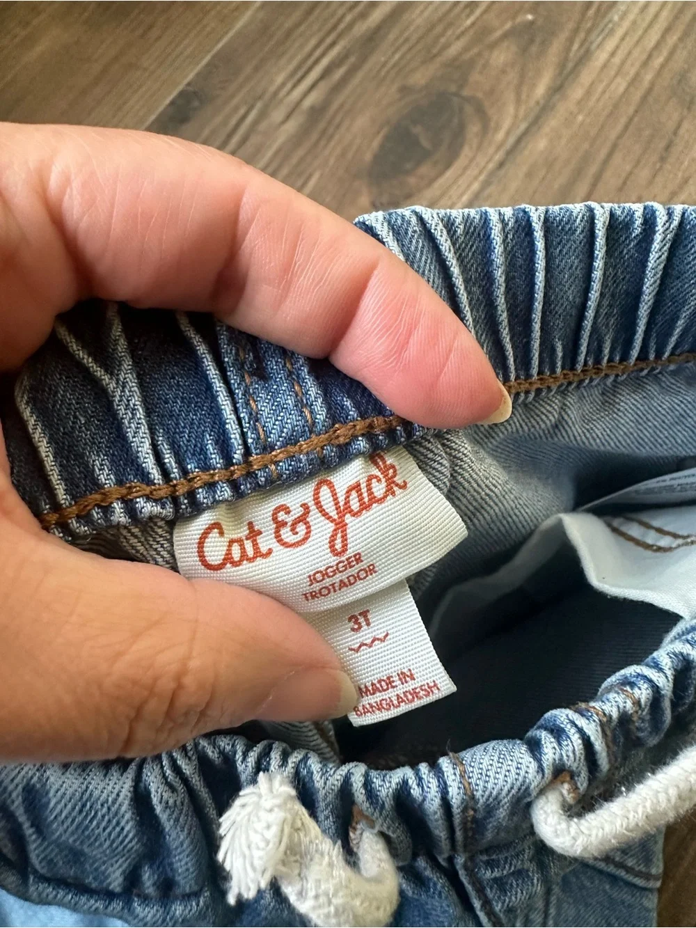 Kids Denim Cargo Joggers & Straight leg Jeans old navy/ Cat & Jacki Bundle Size